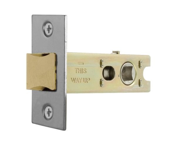 Satin Chrome Tubular Mortice Latch