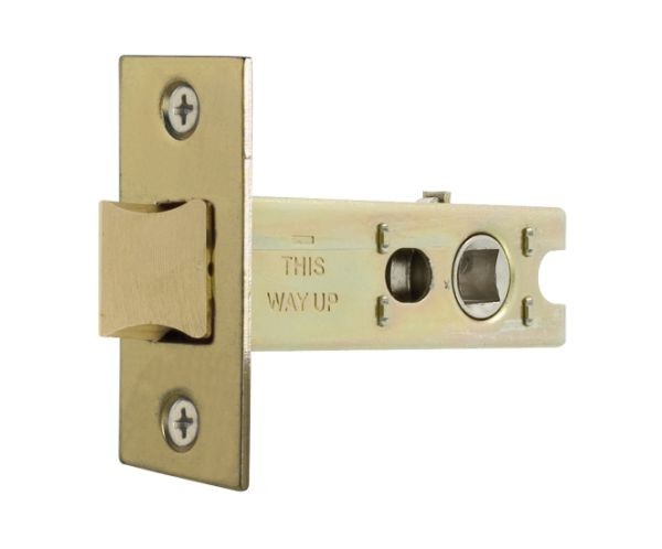 Polished Brass Tubular Mortice Latch