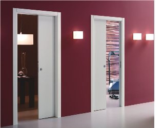 Unilateral Pocket Doors